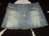 Saia jeans customizada linda